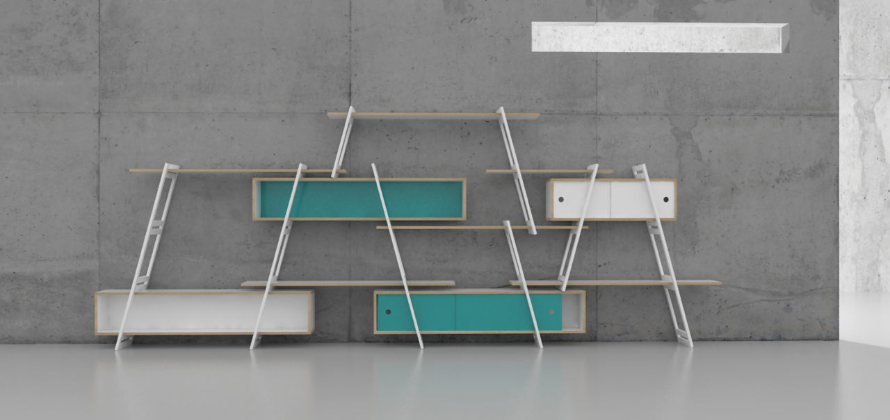 Shelving System product design Studio DLF by Daniele Luciano Ferrazzano